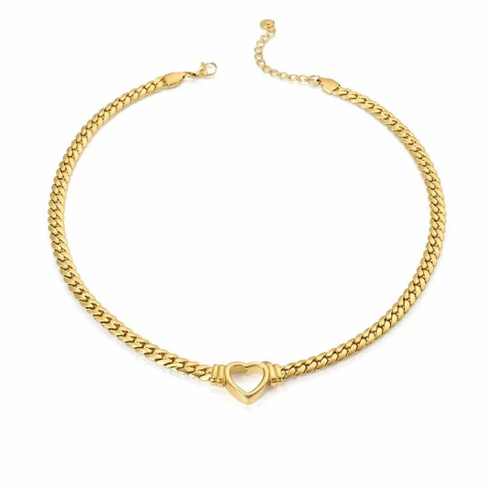 Valerie Heart Choker - CLAYCALI