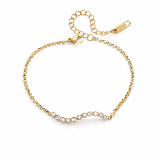 Vivienne Diamond Bracelet - CLAYCALI