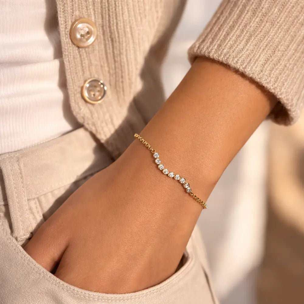 Vivienne Diamond Bracelet - CLAYCALI
