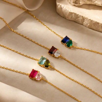 Everly Forever Duo Birthstone Bracelet