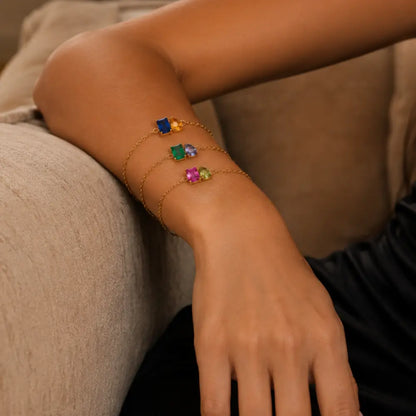 Everly Forever Duo Birthstone Bracelet
