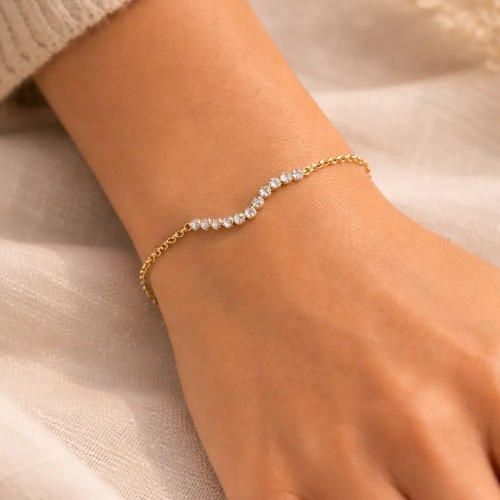 Vivienne Diamond Bracelet - CLAYCALI