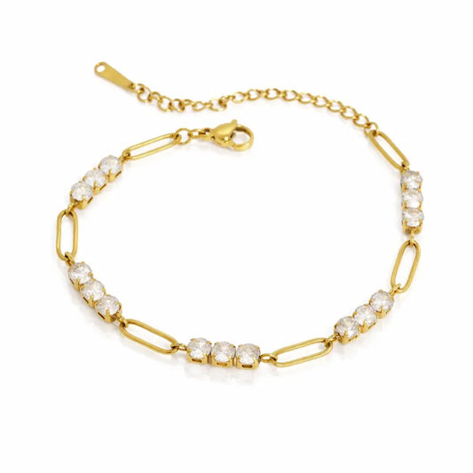 Zoe Diamond Bracelet - CLAYCALI