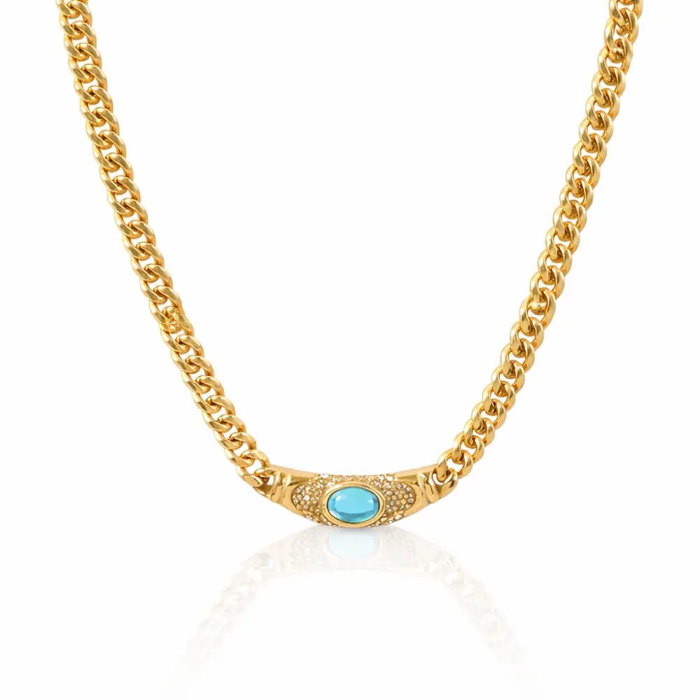 Alessandra Vintage Necklace - CLAYCALI