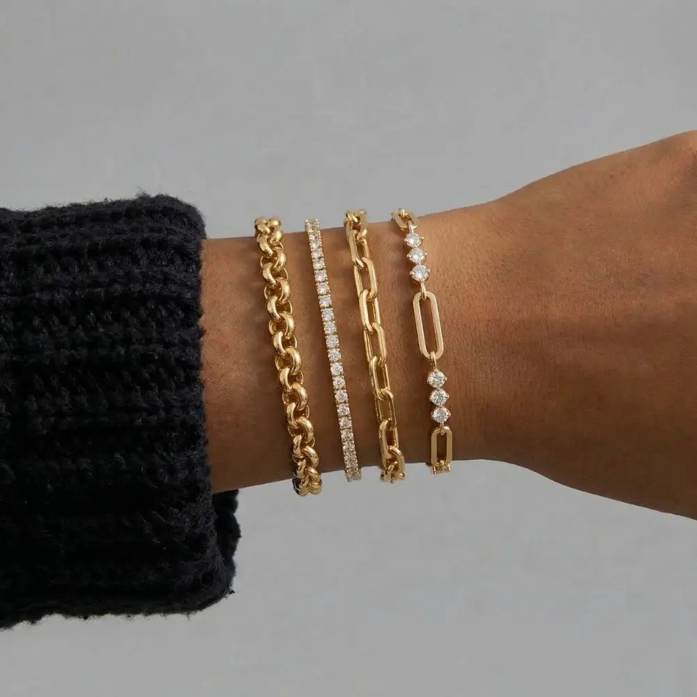 Zoe Diamond Bracelet - CLAYCALI