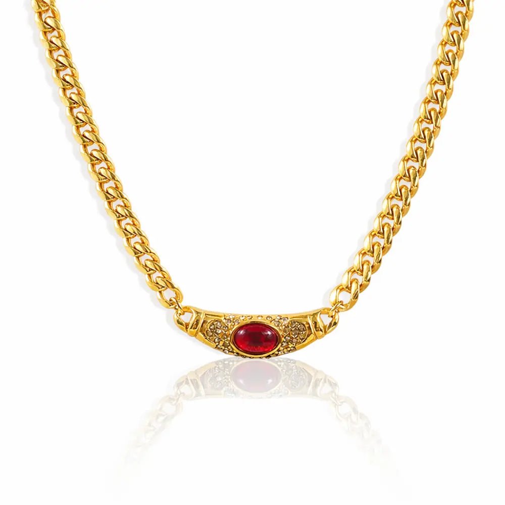 Alessandra Vintage Necklace - CLAYCALI