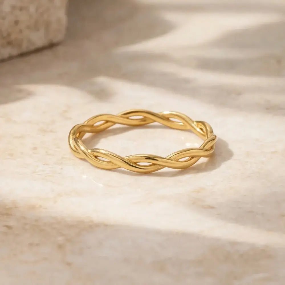 Aveline Gold Ring - CLAYCALI