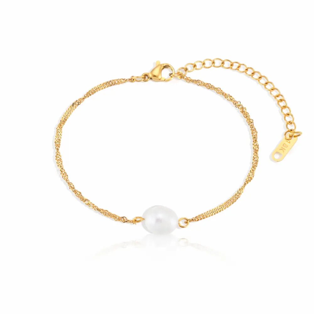 Kelly Freshwater Pearl Bracelet - CLAYCALI