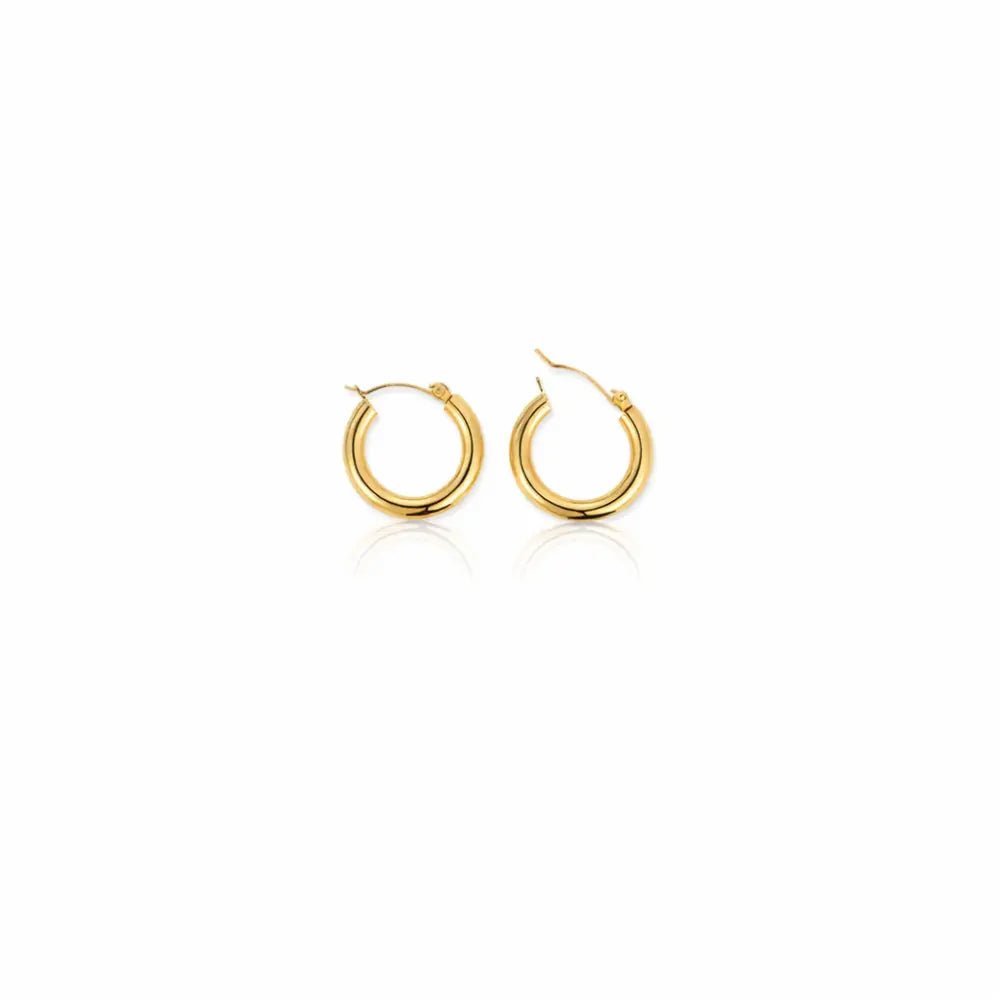 Luna Round Hoops - CLAYCALI
