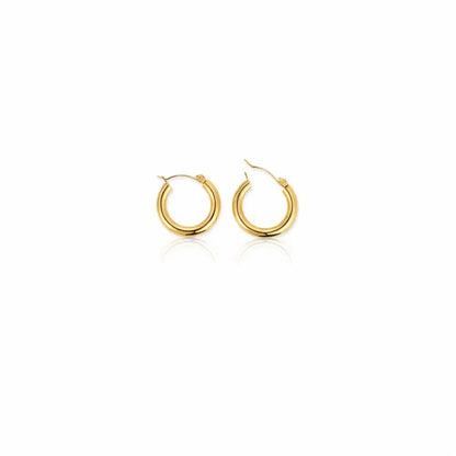 Luna Round Hoops - CLAYCALI