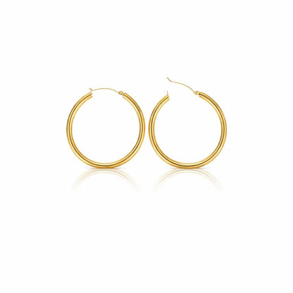 Luna Round Hoops - CLAYCALI