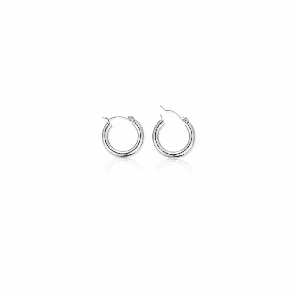 Luna Round Hoops - CLAYCALI