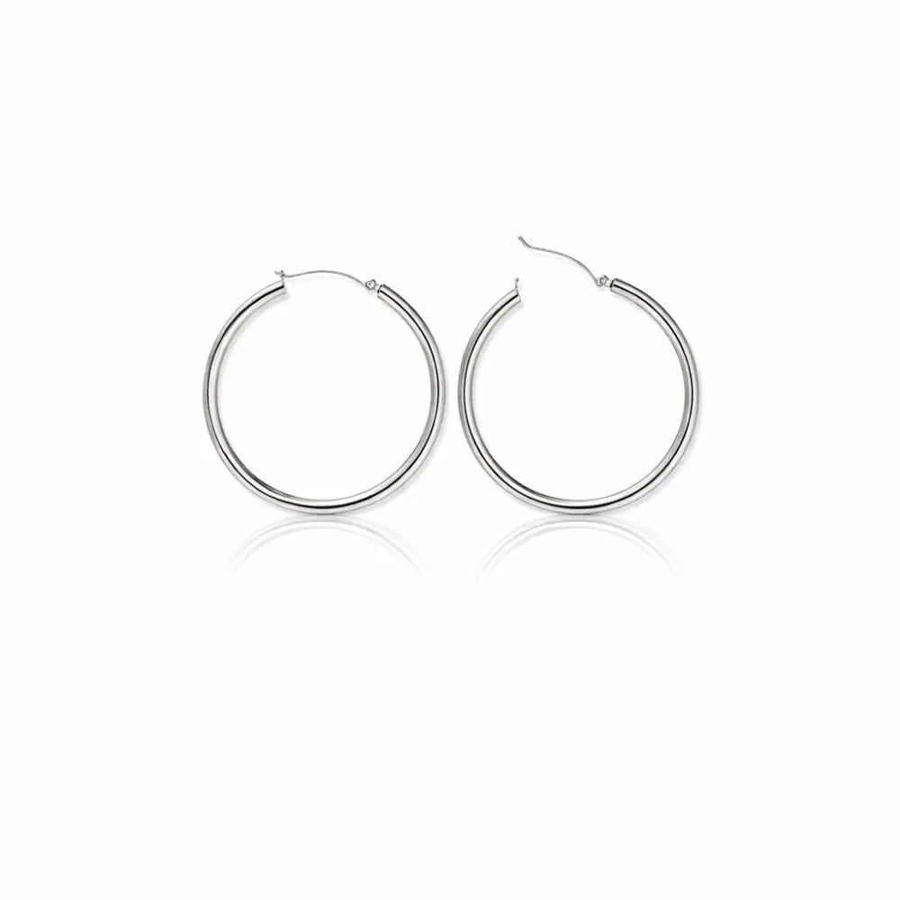 Luna Round Hoops - CLAYCALI