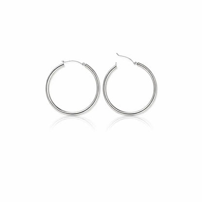 Luna Round Hoops - CLAYCALI
