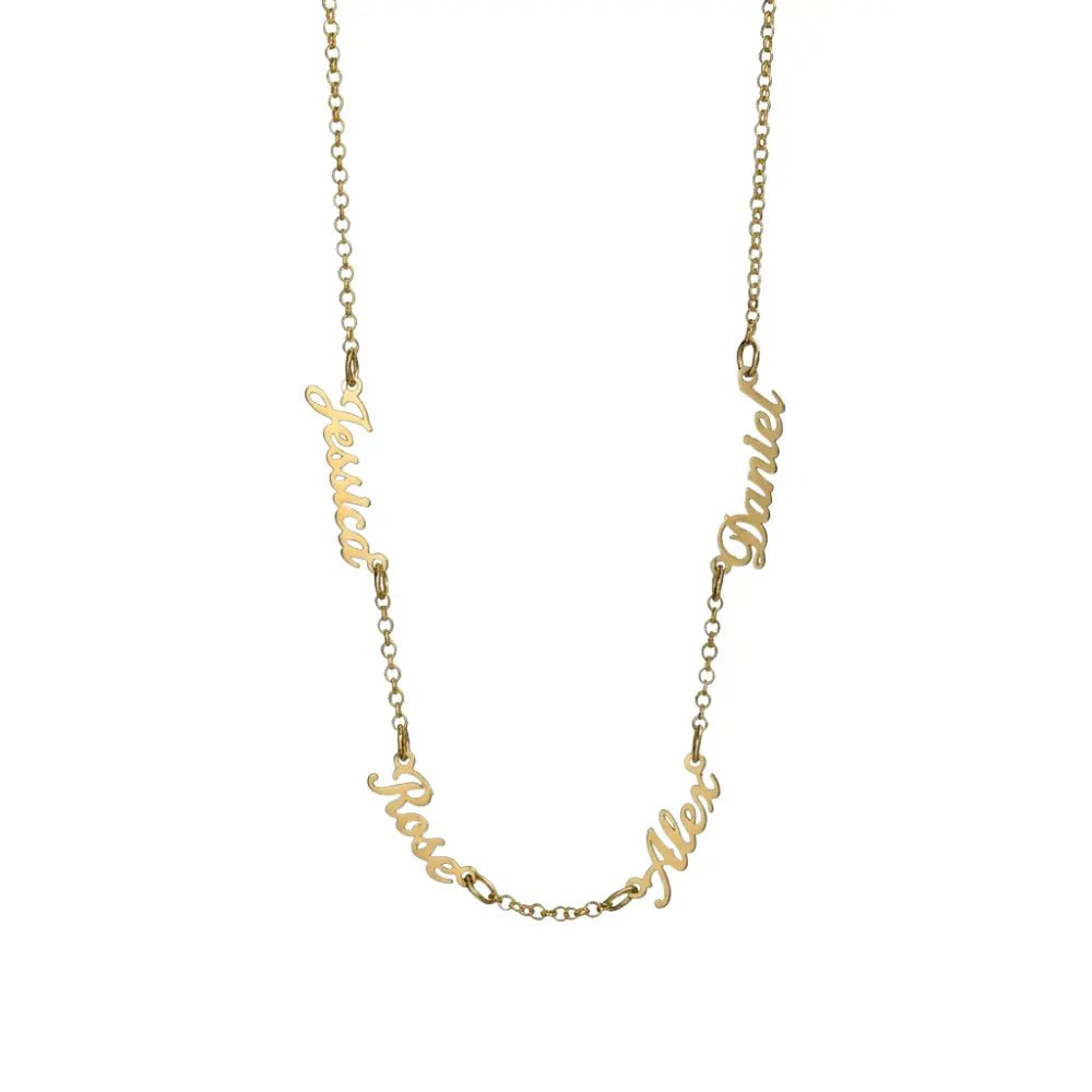Multiple Name Necklace - CLAYCALI