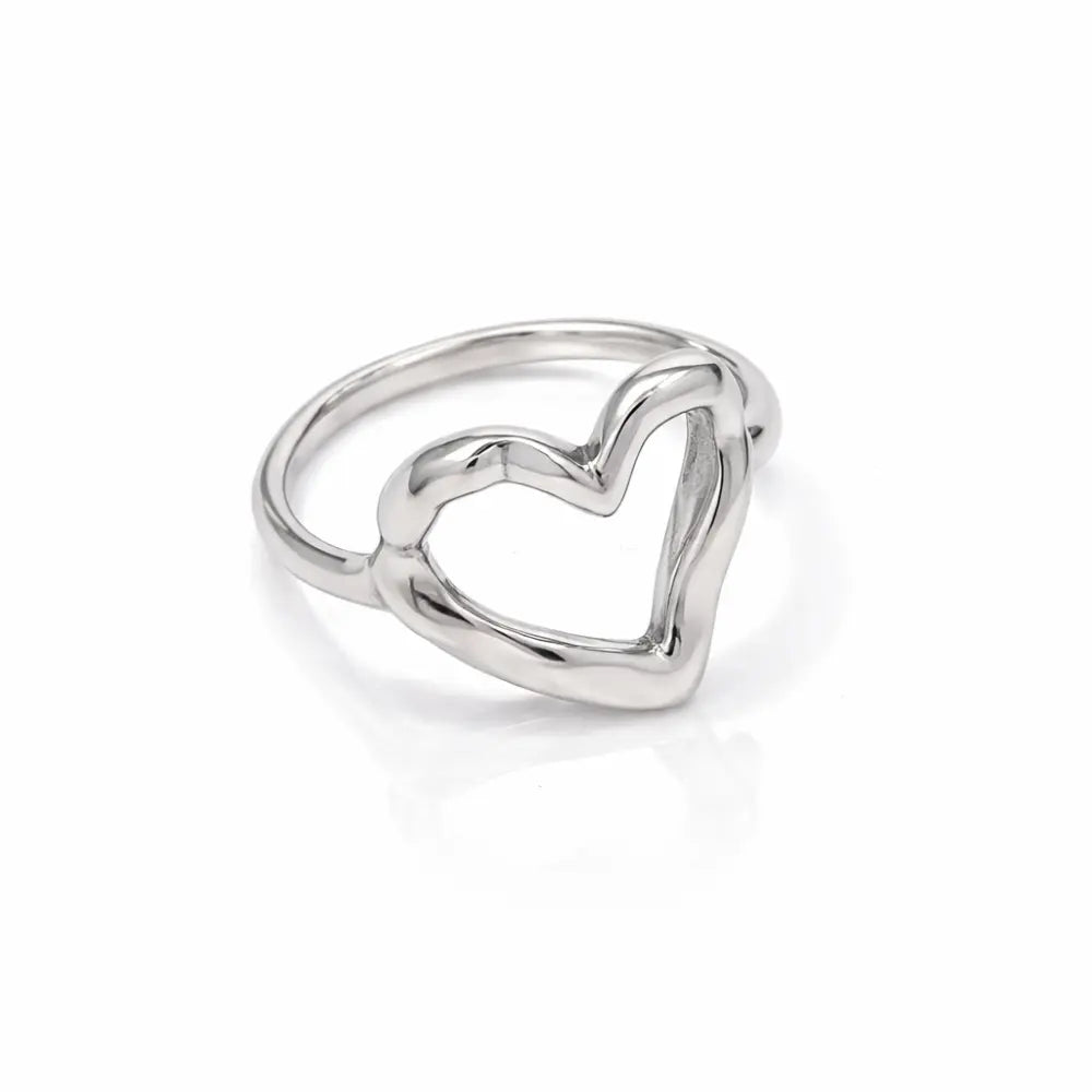 Amoura Heart Ring - CLAYCALI