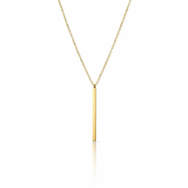 Linea Gold Bar Necklace