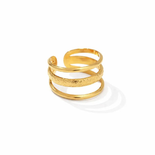 Daria Gold Ring - CLAYCALI