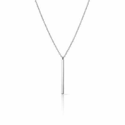 Linea Gold Bar Necklace - CLAYCALI