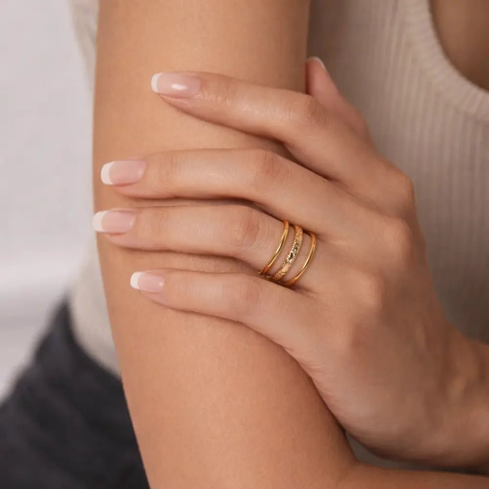 Daria Gold Ring - CLAYCALI