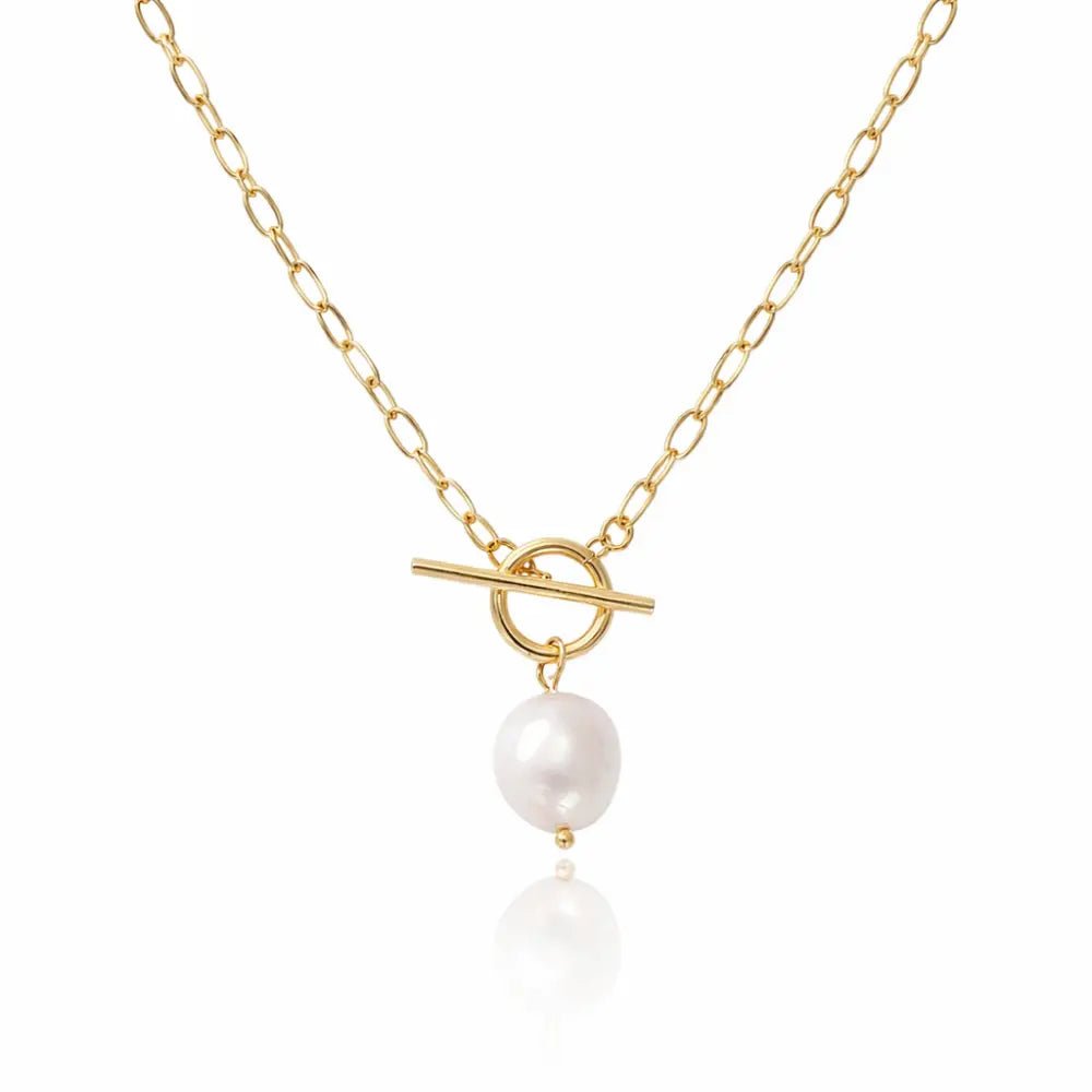 Elowen Freshwater Pearl Necklace - CLAYCALI