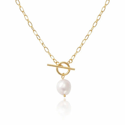 Elowen Freshwater Pearl Necklace - CLAYCALI