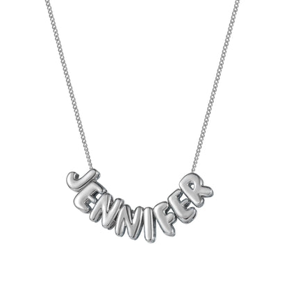 Bubble Name Necklace