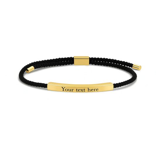 Personalize Your Text Bracelet