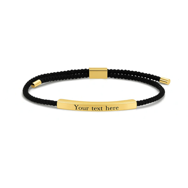 Personalize Your Text Bracelet