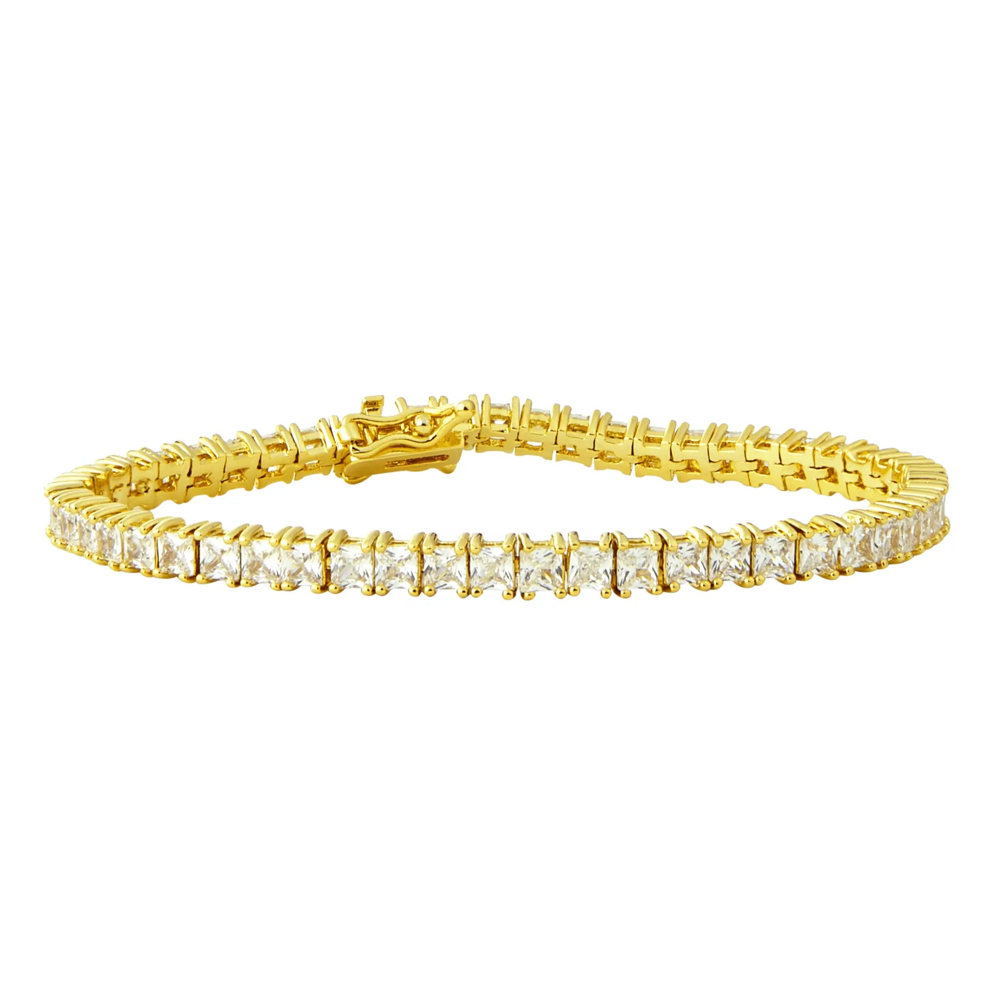 18k Gold Tennis Bracelet