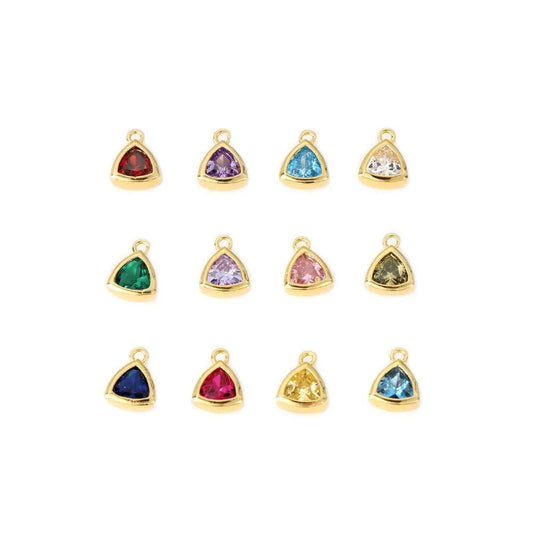 Special Offer - Baguette Birthstone Charm - CLAYCALI