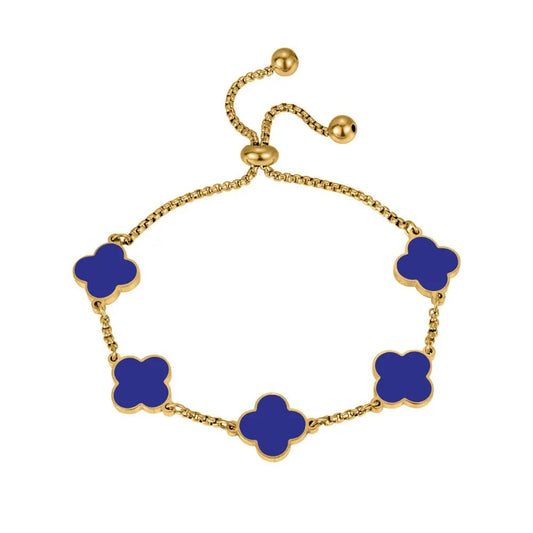 Clover Enamel Bracelet - CLAYCALI