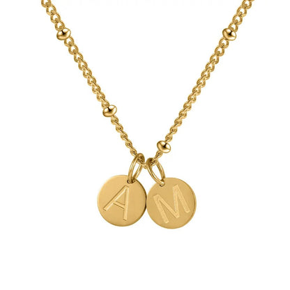 Clay Two Initial Pendant - CLAYCALI