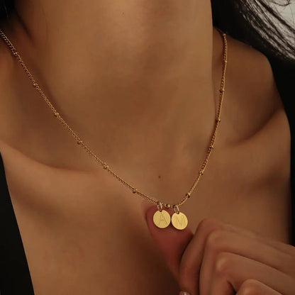 Clay Two Initial Pendant - CLAYCALI