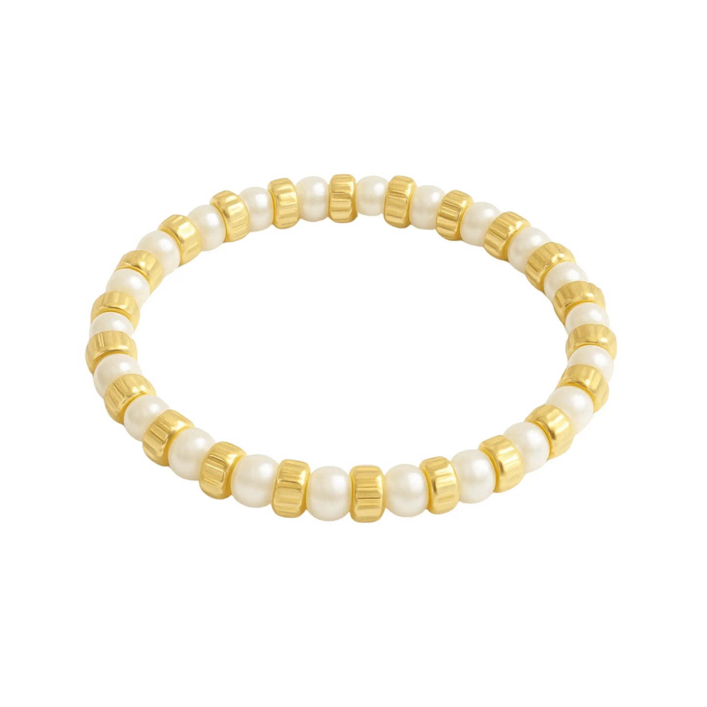 4MM Elastic Pearl Bracelet