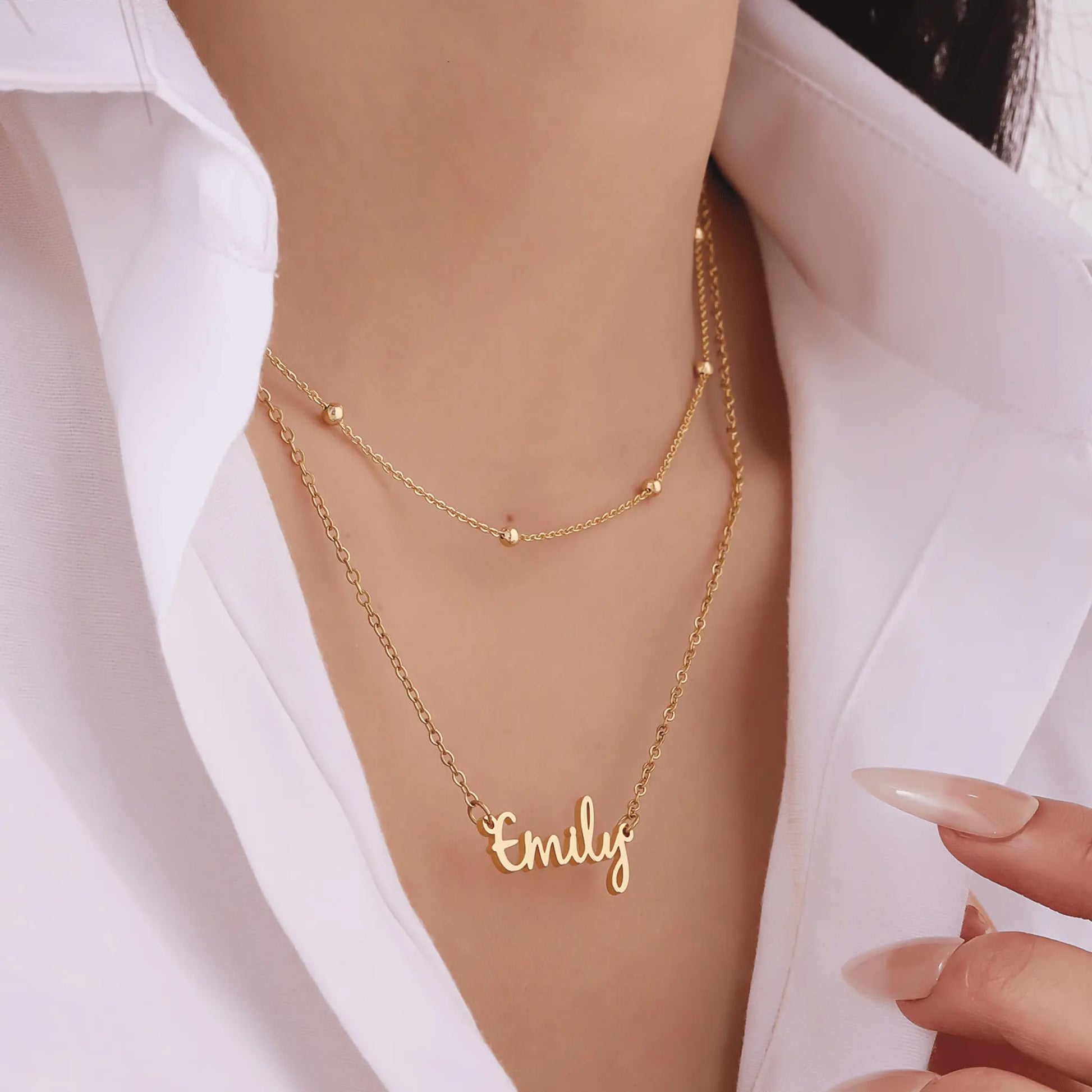 Claycali Signature Name Necklace - CLAYCALI