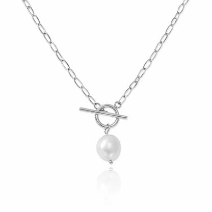 Elowen Freshwater Pearl Necklace - CLAYCALI