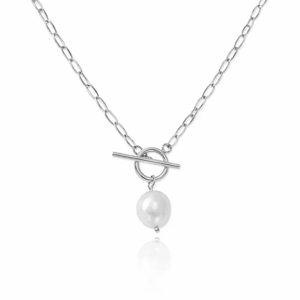 Elowen Freshwater Pearl Necklace - CLAYCALI