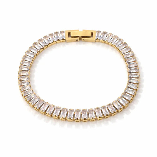 Kelly Luxe Gold Bracelet - CLAYCALI