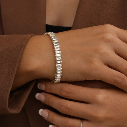 Kelly Luxe Gold Bracelet - CLAYCALI