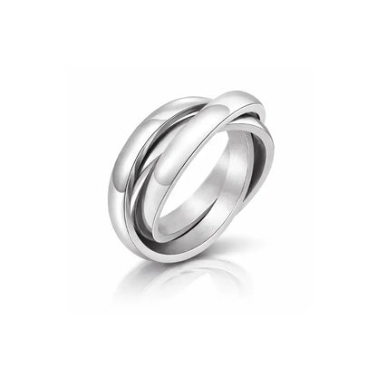 18K Trinity Cali Rolling Ring - CLAYCALI