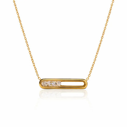 Nexa Sculpted Gold Pendant - CLAYCALI