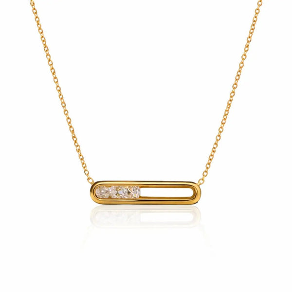 Nexa Sculpted Gold Pendant