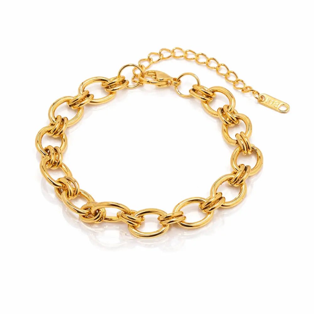 Kaia Gold Bracelet - CLAYCALI