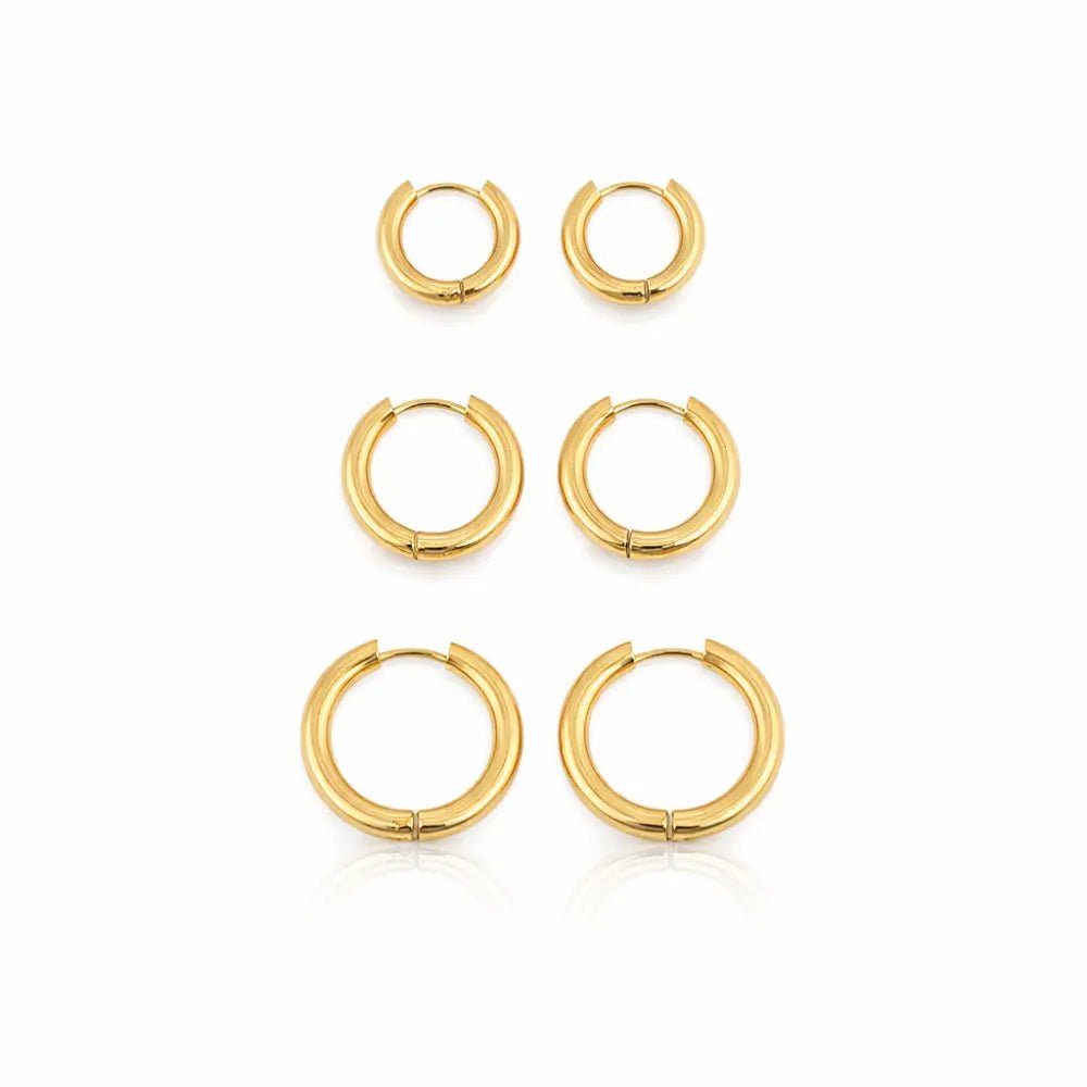 Classic Round Hoop Trio - CLAYCALI