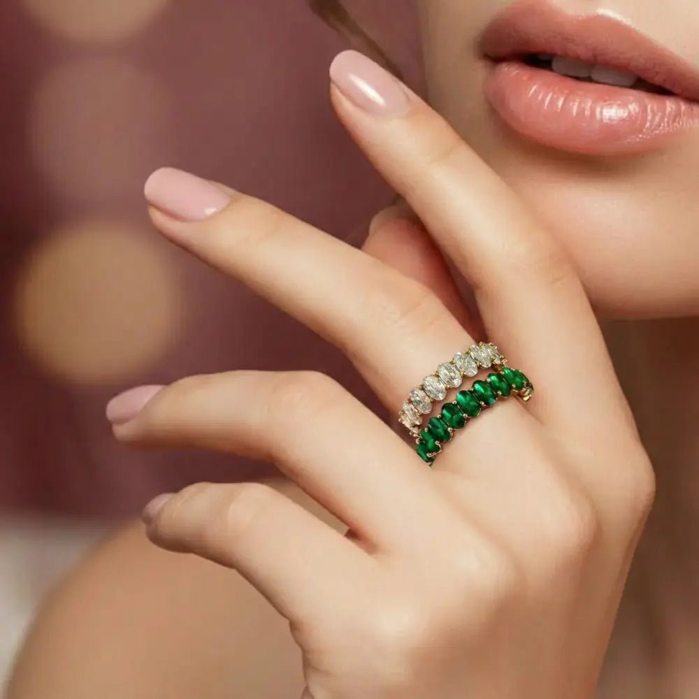 Mia Diamond Ring - CLAYCALI