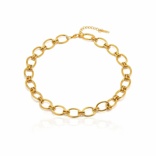 Kaia Gold Necklace - CLAYCALI