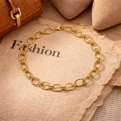 Kaia Gold Necklace - CLAYCALI