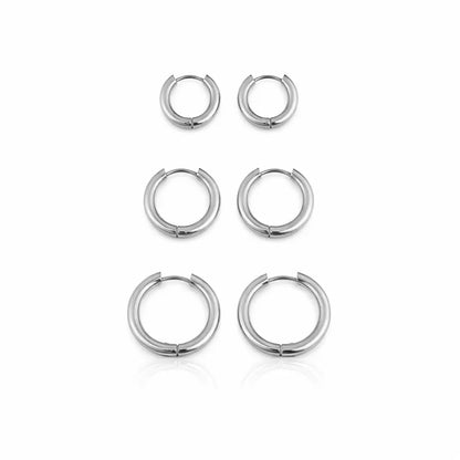 Classic Round Hoop Trio - CLAYCALI