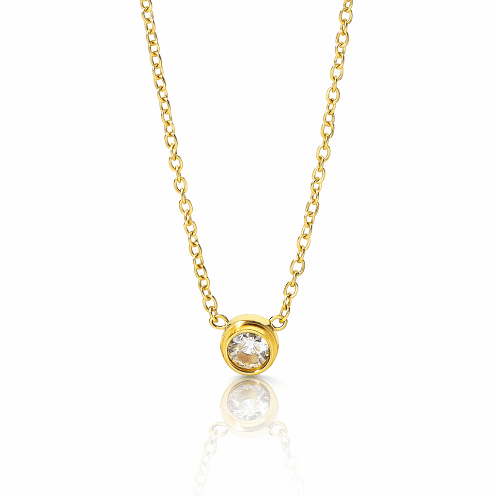 Riley Gold Necklace - CLAYCALI